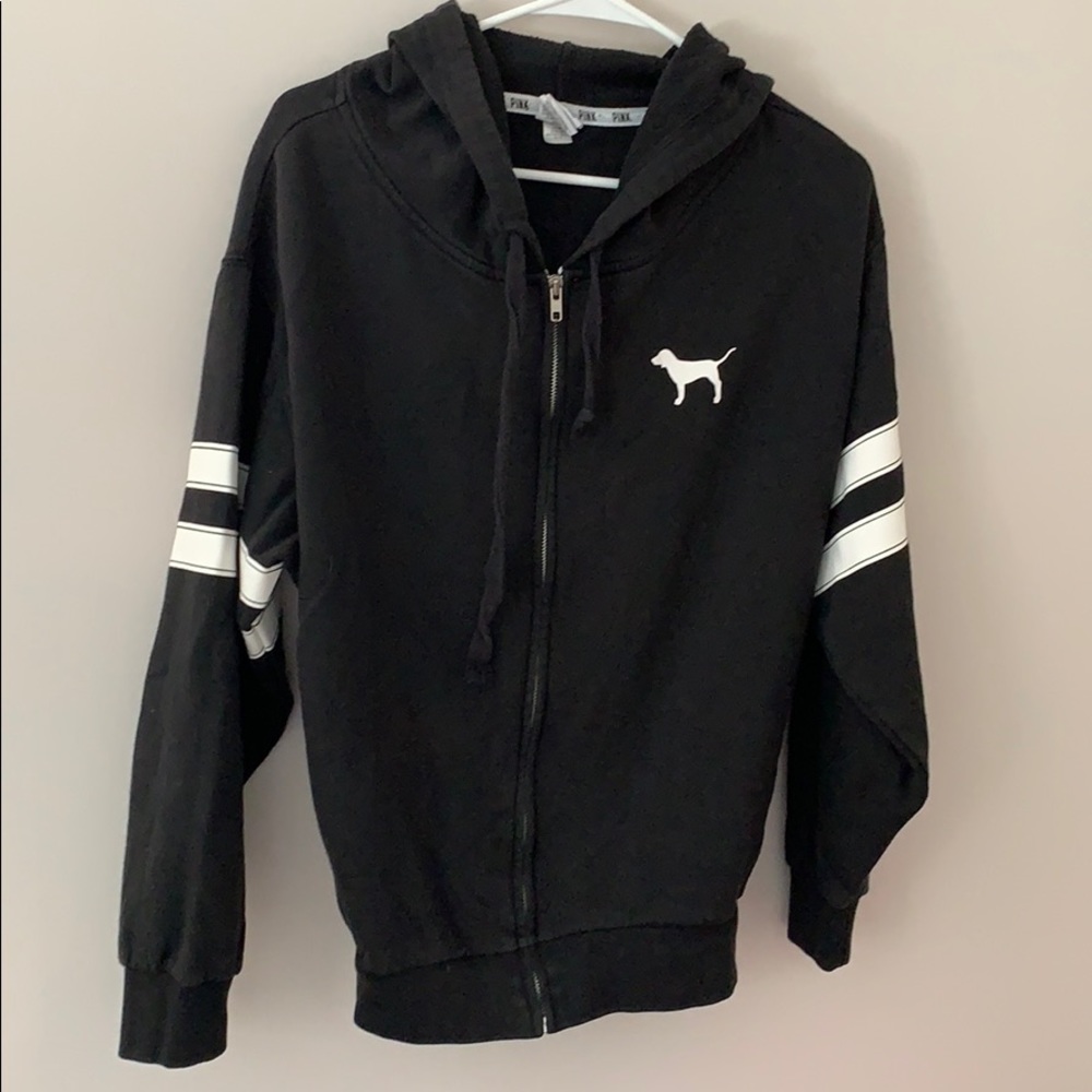 Pink zip hoodie